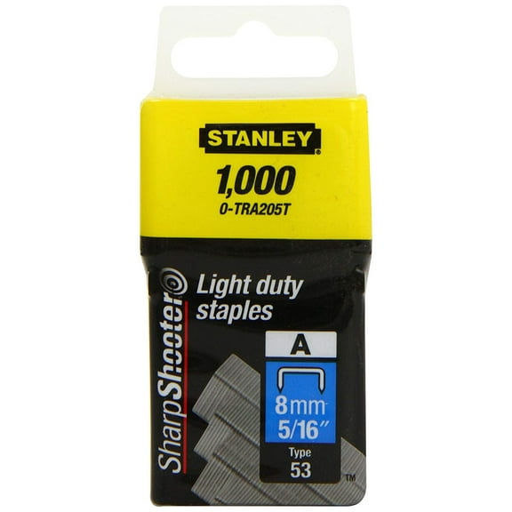 Stanley - Light-Duty Staple 8Mm 1000 0-Tra205T