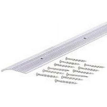 

M-D 78071 1-3/8 X 36 Silver Wide Fluted Carpet Trim