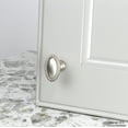 thumbnail image 4 of Hawthorne - Zinc Die Cast, 1-1/2" dia. Knob, Dull Satin Nickel, 4 of 5