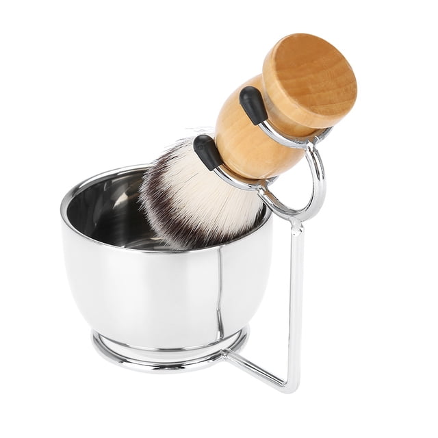 Kit De Maquinilla De Afeitar Profesional De Acero Inoxidable, Juego De Afeitado Clásico Para Hombres, Para Afeitar A Hombres