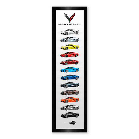 Corvette Generations - C8 Colors