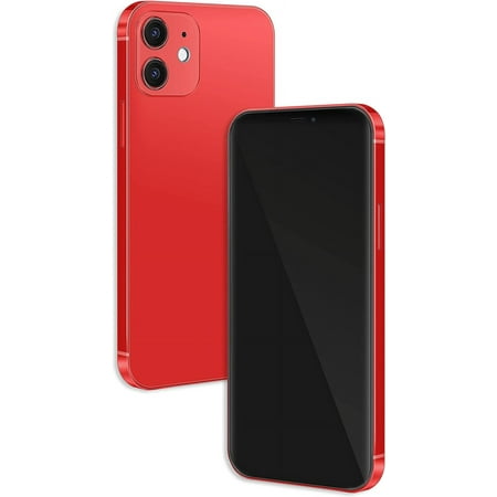 Dummy Prop Pretend Play Phones, Prank Stuff Pear Phone Dummy Toy Phone 12 for Kids Play, Toy Phone Look Like Real Phone 12 (Red)