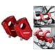 thumbnail image 3 of Adaptador de montaje de barra elevadora de barra de universal de aluminio para motocicleta de 2 piezas de 7/8 " - Rojo 28mm shamjiam Elevadores de manillar, 3 of 5