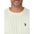 thumbnail image 3 of U.S. Polo Assn. Men's Crew Neck Cable Sweater, 3 of 3