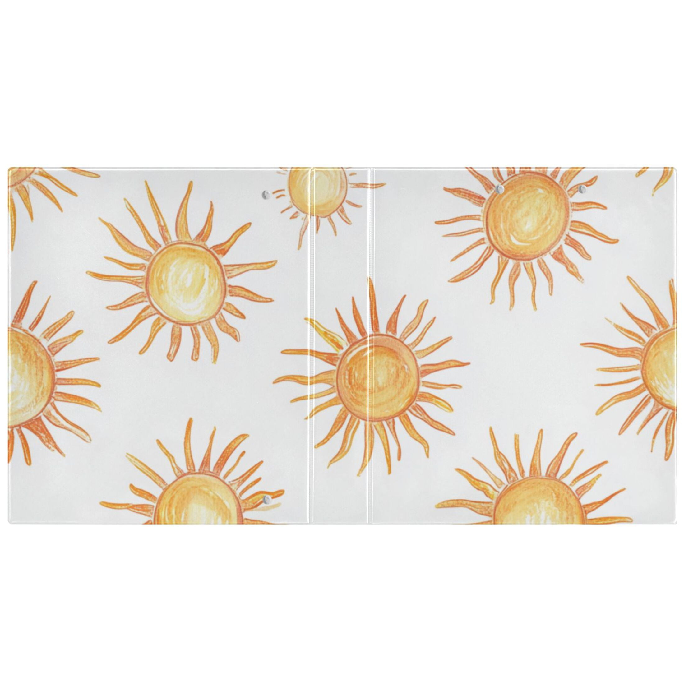 Suns Giraffe 3 Ring Binders 1.5 inch Hardcover File Folders with Interior Pockets A4 Size Organizer for School Office Hospital