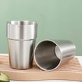 thumbnail image 3 of FACEGA Stainless Steel Cups,Food-Grade Material Tea Cups,Easy to Clean Tough Material Thermos Coffee Travel Mug,500Ml, 3 of 4