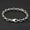 18cm/7.08inch, variant on Pure S925 Sterling Silver Bracelet Women Men Vintage 7mm Square Cable Link -19cm/7.5inch-21-22g