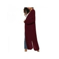 thumbnail image 2 of EIMELI Cardigan Maxi Longueur Complète pour Femmes, Chandail Ouvert à Manches Longues, 2 of 2