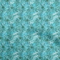 thumbnail image 1 of oneOone Velvet Turquoise Blue Fabric Abstract Floral Craft Projects Decor Fabric Printed By The Yard 58 Inch Wide-1ra, 1 of 5