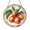 Acrylic 3.5 Inch, variant on Fruit Themed Stained Glass Suncatcher – Peach Design Window Decor