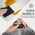 thumbnail image 4 of Sinland 12 Pack Microfiber Cleaning Cloths Super Soft Dish Cloth Absorbent Cleaning Rags Multi Functional Cleaning Towels Dish Rags for Home, Kitchen Black 12Inchx12Inch, 4 of 7