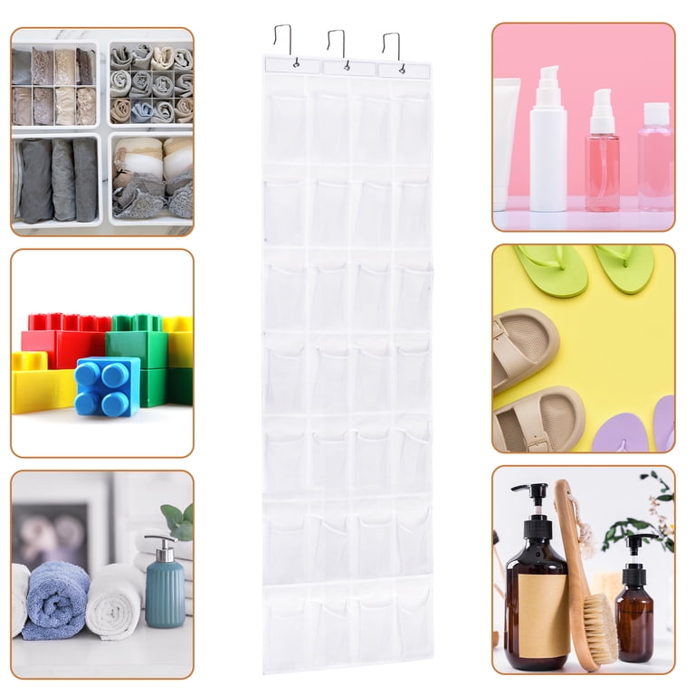 Luiisis 28-Pocket Over-the-Door Shoe Organizer photo 2