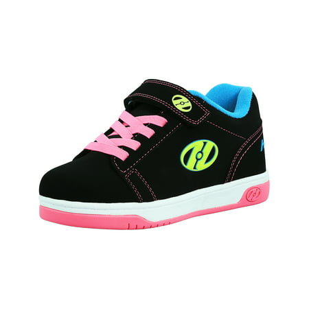 Heelys Dual Up X2 Black / Neon Multi Ankle-High Fashion Sneaker - (Best Tennis Shoes For Weak Ankles)