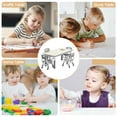thumbnail image 4 of Toddler Table and Chair Set, Height Adjustable Table and Chair Set of 5, 47.2''L x 23.6''W Multifunctional Toddler Table for Reading,Graffiti Desktop,Drawing, Eating, for Ages Over 4, 4 of 11