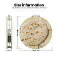 thumbnail image 3 of Easygdp Taco Tortillas Travel Makeup Mirror, 2X Magnifying Mirror 2-Sided Travel Essential Mirror, Magnetic Portable Mirror-Round Shape, 3 of 9