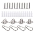 thumbnail image 2 of Kit de gancho para colgar, accesorios de suspensión resistentes de acero inoxidable para hamaca de columpio de techo de Yoga, 2 of 14