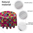 thumbnail image 3 of Coolnut 60"x60" Round Tablecloth, Colorful Abstract Background Modern Table Cover for Home Decoration Washable Table Cloth for Dinner Picnic, 3 of 5