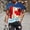 02 Blue, variant on Awdenio Shirts for Men Vintage Canadian Flag Mens Shirts Quick Dry Short Sleeve Pullover Fitness Shirt Tee Top