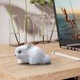 thumbnail image 4 of Hxlamzoo Jouets pour Enfants Modèle de Simulation de Pâques Modèle de Lapin Réaliste Jouets en Solde, 4 of 8