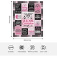 thumbnail image 5 of Teacher Gifts for Women, Teacher Appreciation Gifts, End of Year Teacher Gifts for Women Men, Birthday Gifts for Teachers from Student, Teacher Thank You Gift Ideas Throw Blanket 50"X60", 5 of 5