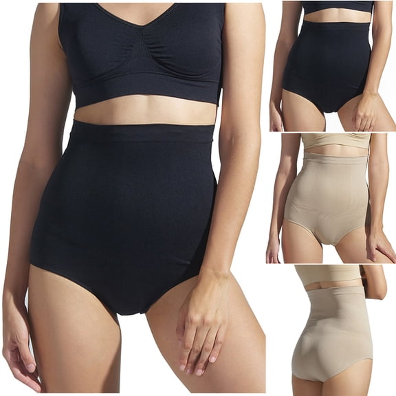 CHUMUD Shapewear for Women High Waisted Tummy Control Bodyshapers Breathable Underwear (Avail in Plus Size)