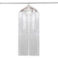 Mainstays Suit and Dress Non Woven Hanging Bag, Arctic White