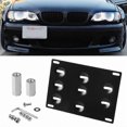 thumbnail image 1 of Car Front Bumper Tow Hook License Plate Mounting Bracket Holder for Mercedes-Benz 2008, 1 of 5