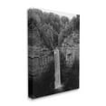 thumbnail image 3 of Stupell Industries Ithaca Cliffside Waterfall Black White Nature Landscape Photography, 16 x 20,Design by Nick Saez, 3 of 5