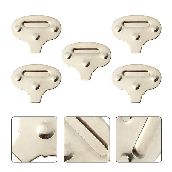 GOOHOCHY 5Pcs Sewing Machine Screwdriver for Narrow Gaps and Maintenance in Silver Color