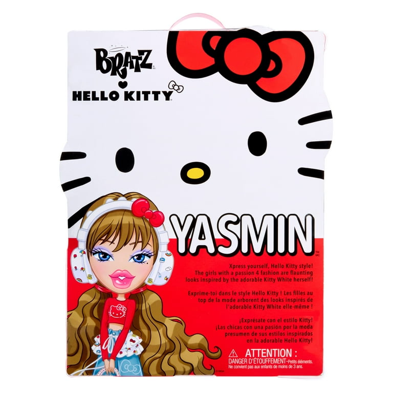 Bratz x Hello Kitty Yasmin Sanrio Fashion Doll With Accessories