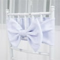 thumbnail image 6 of Christmas Chair Bows Sashes, Furenl Tulle Chair Decor With Bow & Flower For Wedding Reception And Aisle Seating, Christmas Decorations Indoor, 6 of 9