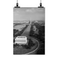 thumbnail image 2 of Print: Aerial View Of Marchers, From The Lincoln Monument To The, 2 of 4