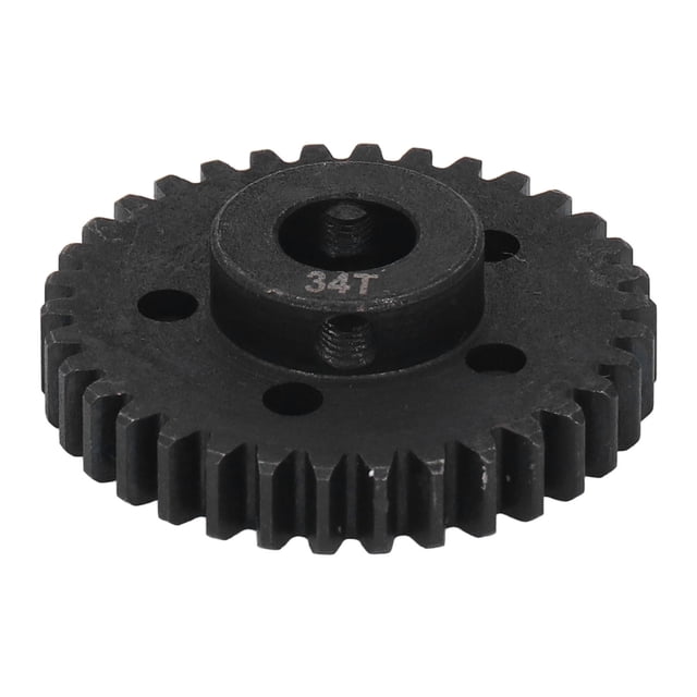RC Spool Gear, Smoother Easy To Install Black Steel Rust Proof RC Car Transmission Gear Sturdy For Replacement