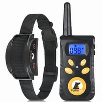 Paipaitek Dog Shock Collar-500M Dog Training Collar with Remote for 5-120lbs Dogs,Rechargeable Waterproof Electric Shock Collar