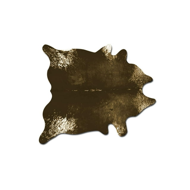 H-Natural Kobe Salt & Pepper 6'X7' Cowhide Rug