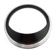 thumbnail image 1 of Anillos embellecedores para velocímetro de motocicleta, aleación de aluminio de 124mm, 5 "para Deluxe Flstn, reemplaza accesorios, piezas de negro y plata DYNWAVEMX Anillos de ajuste del velocímetro, 1 of 8