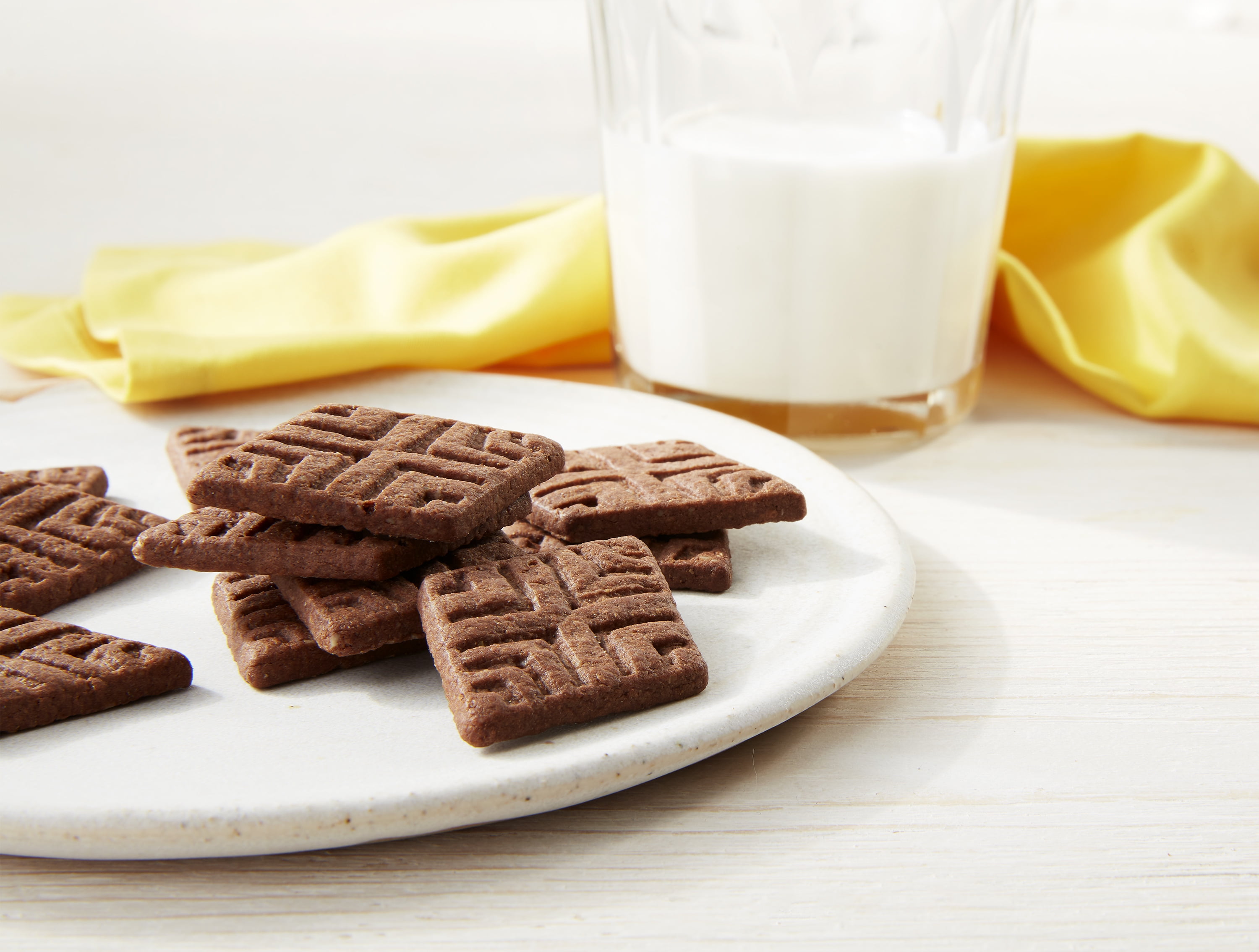 (3 pack) Simple Mills Seed and Nut Flour Sweet Thins, Chocolate Brownie, Gluten-Free, 4.25 oz