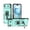 Green, variant on Military Grade Protective Case for iPhone Air, Heavy Duty Phone Cover with 360 Degree Metal Ring Holder and Kickstand, Shockproof Bumper Hybrid Case for Women and Men, Green