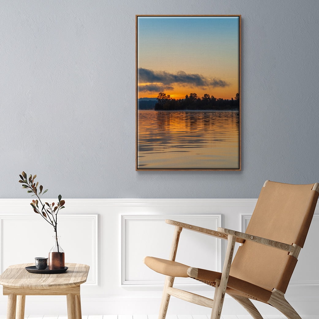 Molten Gold Framed Premium Gallery Wrapped Canvas - Ready to Hang
