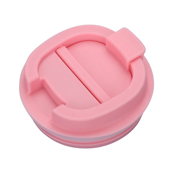Tumbler Lid,Replacement Lids for Coffee Mug,Travel Mug and Tumbler,3inch Large Capacity Leak-Proof Cup Covers,Universal Flip-Up Replacement Lid Accessories for Hot and Cold Drink Containers(Pink)