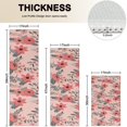 thumbnail image 4 of Pioneer Flower Floral Print Pattern Kitchen Rugs Sets Of 3,Kitchen Runner Rugs Non Skid Washable,Decorative Kitchen Floor Mats for Kitchen,Sink,Laundry,17"x30"+ 17"x47" + 17"x59", 4 of 6