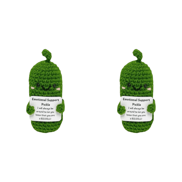Muñecas Punto Positivo Apoyo Emocional Pepino (Pickle)