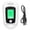 White, variant on Portable Alcohol Detector USB Rechargeable High Precision Breathalyzer Breath Alcohol Tester with LCD Screen 3.94 x 3.54 in / 10 x 9 cm Clear Digital Display Fast Response Safety Monitor