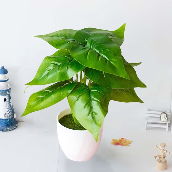 26Cmx 24Cm Potted Plant Artificial Floral Décor Highly Realistic Small Tree Pot #1