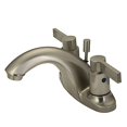 thumbnail image 1 of Kingston Brass NuvoFusion Double Poignée 4" Robinet de Lavabo avec Laiton Pop-up, 1 of 2