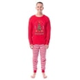 thumbnail image 3 of Harry Potter Christmas Sweater Golden Trio Tight Fit Family Pajama Set, 3 of 6