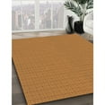 thumbnail image 3 of Ahgly Company Machine Washable Indoor Rectangle Transitional Mahogany Brown Area Rugs, 8' x 10', 3 of 7