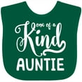 thumbnail image 3 of Inktastic Gift for Aunts | One of a Kind Auntie (white) Girls Baby Bib, 3 of 4