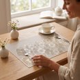 thumbnail image 6 of SLYNSHome Hot Place Mat, Waterproof Heat-Proof Western Food Insulation Pad,Gold Easy-to-Clean Tea Decoration Mat for Home Dining and Kitchen Table, 6 of 6