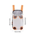 thumbnail image 3 of Pet Backpack Carrier for Small Dogs and Cats with Mesh Ventilation, Breathable Portable Pet Travel Bag, Paw-Out Design, Adjustable Shoulder Straps for Hiking and Camping, 3 of 6